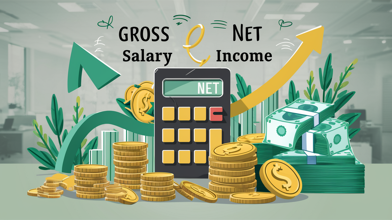 Quel est le salaire net correspondant à un brut de 32 000 € par an ?​