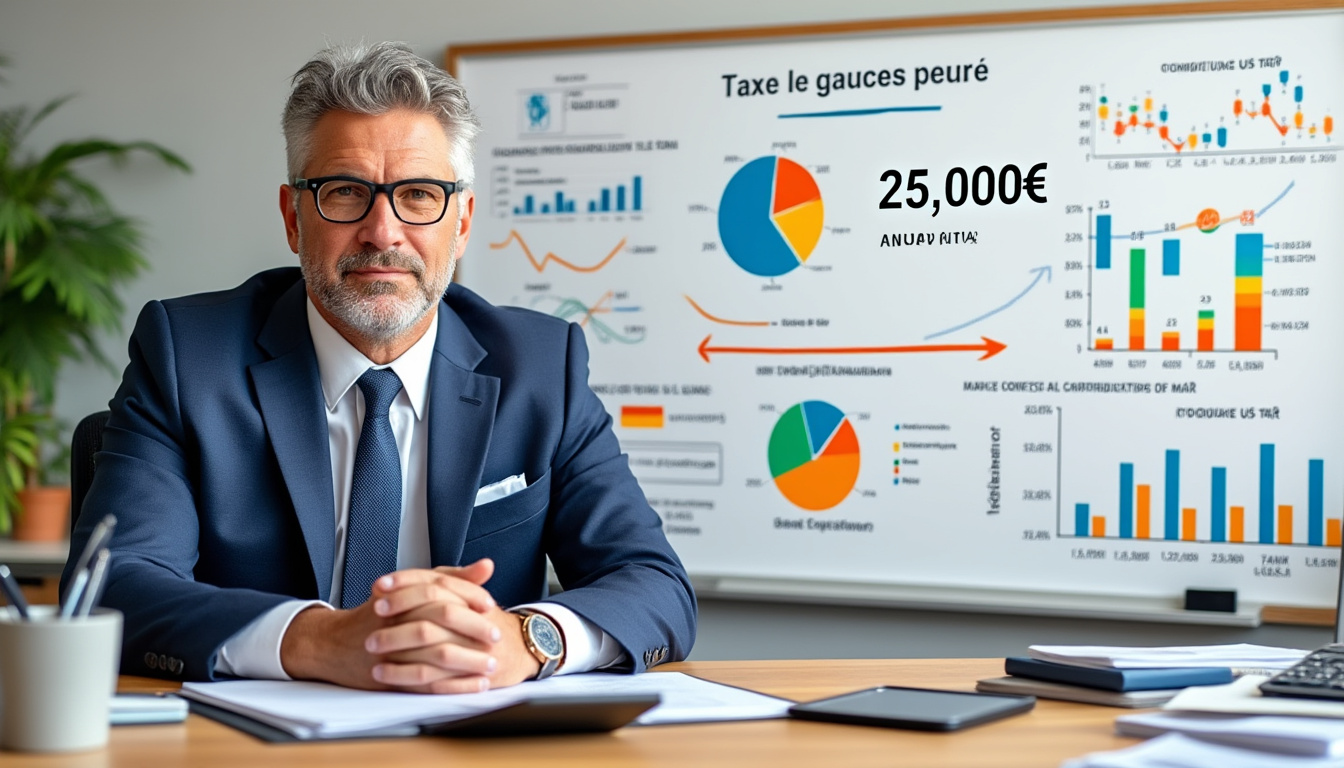 ​Comment calculer le salaire net à partir d&rsquo;un brut annuel de 25 000 € ?​