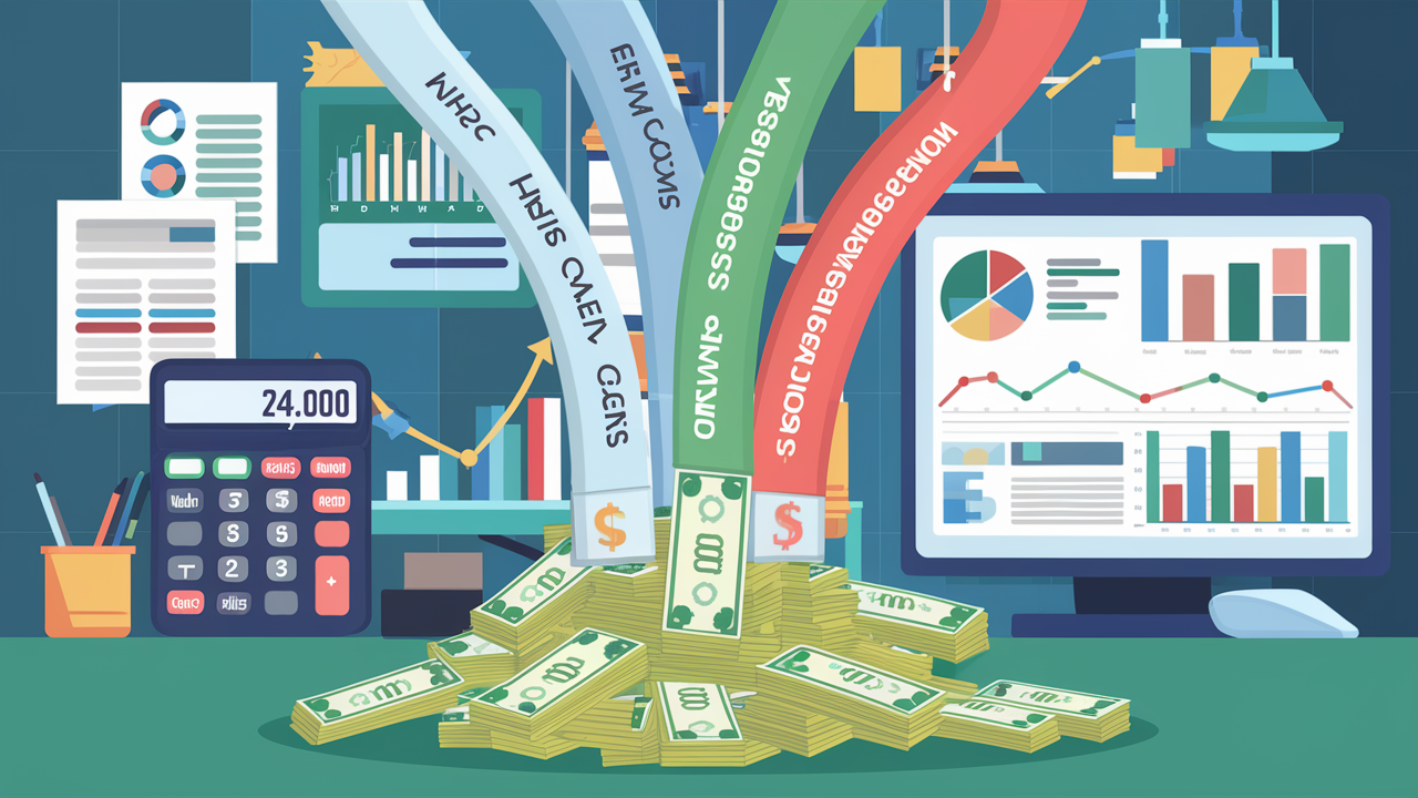 ​Comment convertir un salaire brut annuel de 24 000 € en net ?​