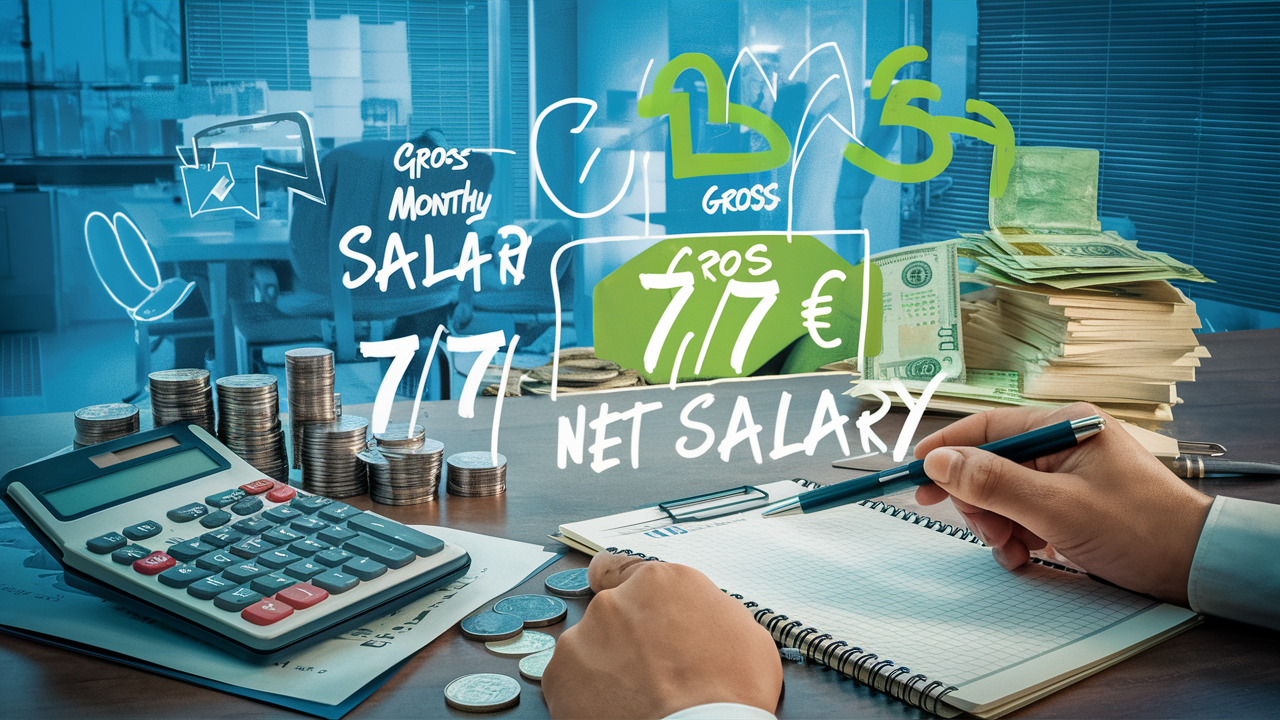 ​Comment convertir un salaire brut mensuel de 1 777 € en net ?​