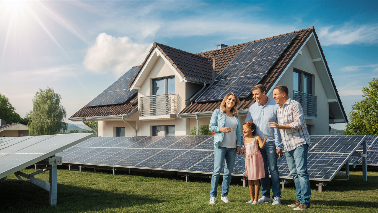 Est-il possible de louer des panneaux solaires pour une installation domestique ?