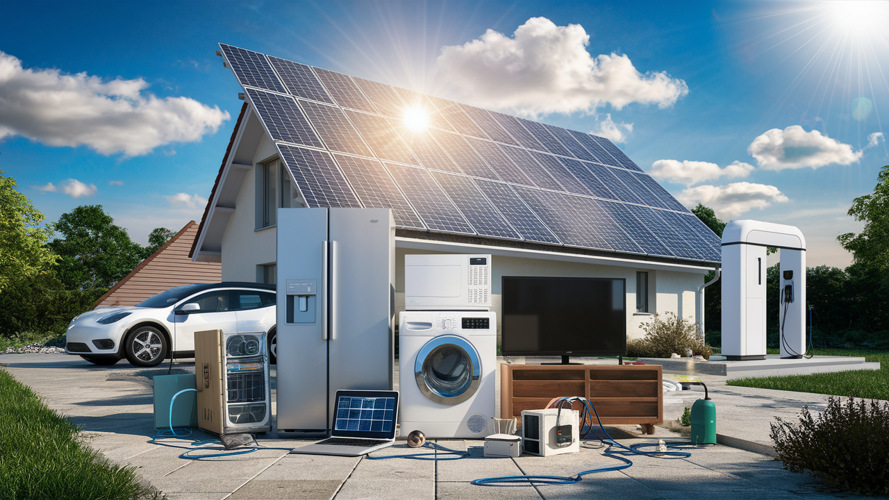 Quels appareils peut-on alimenter avec un panneau solaire de 3000W ?