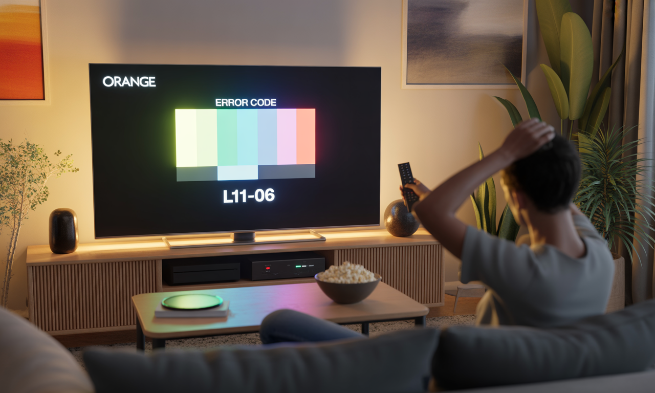 Code erreur L11-06 : comment résoudre ce problème sur ma TV Orange ?
