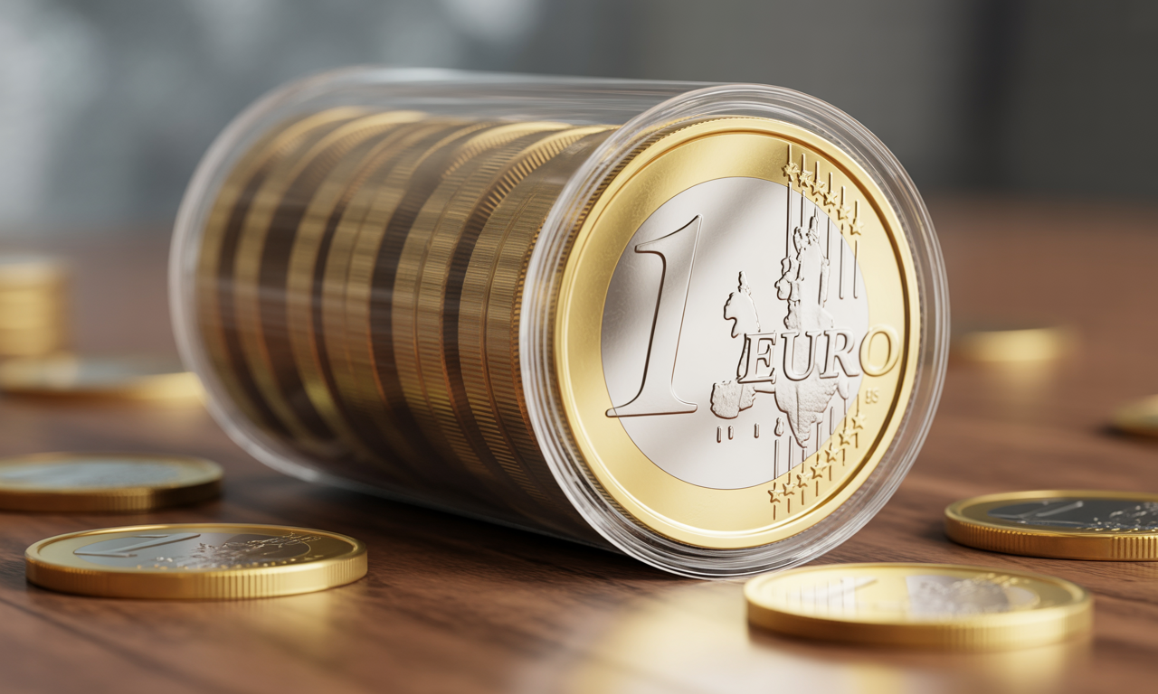 Combien de pièces contient un rouleau de 1 euro ?