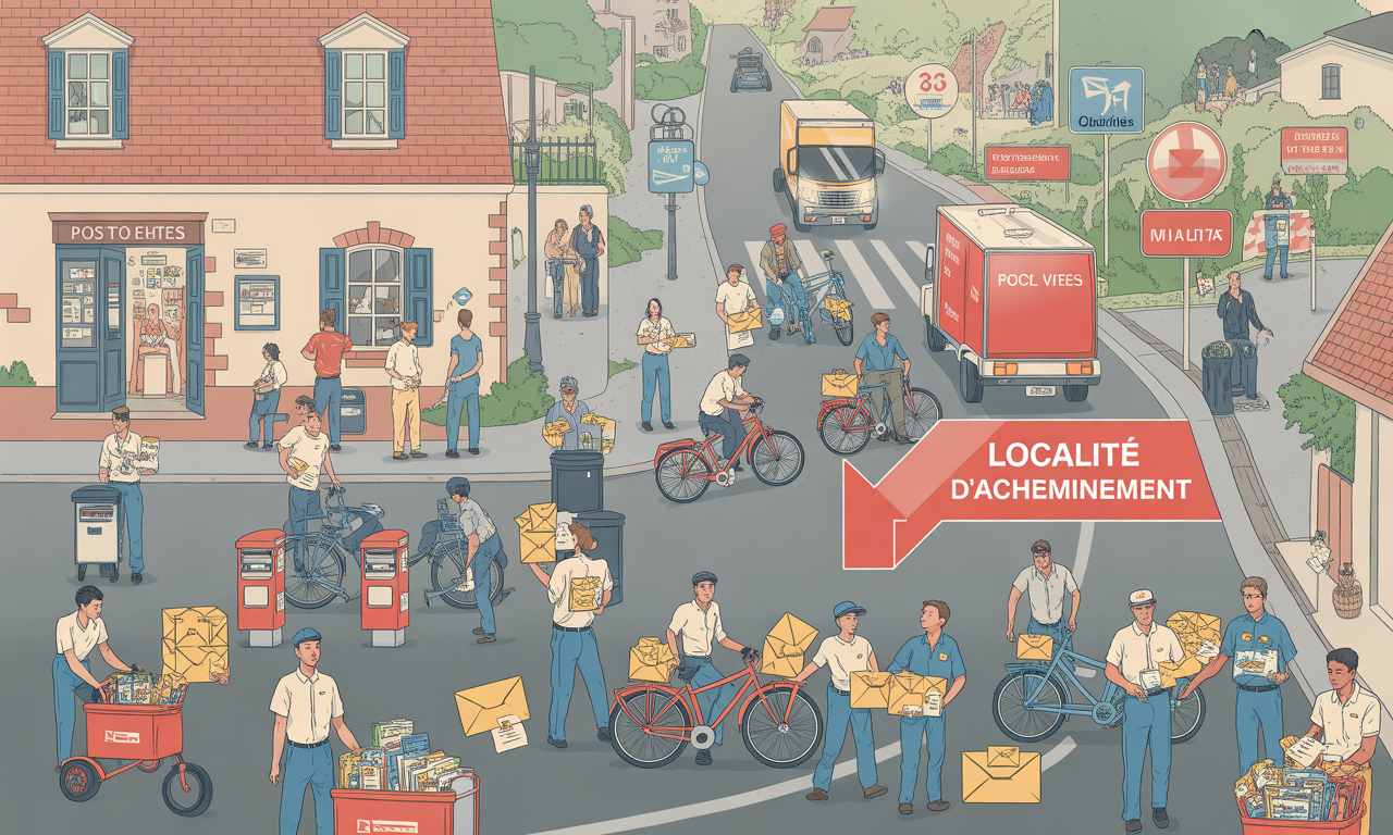 Localité d&rsquo;acheminement : quelle est sa signification dans le contexte postal ?
