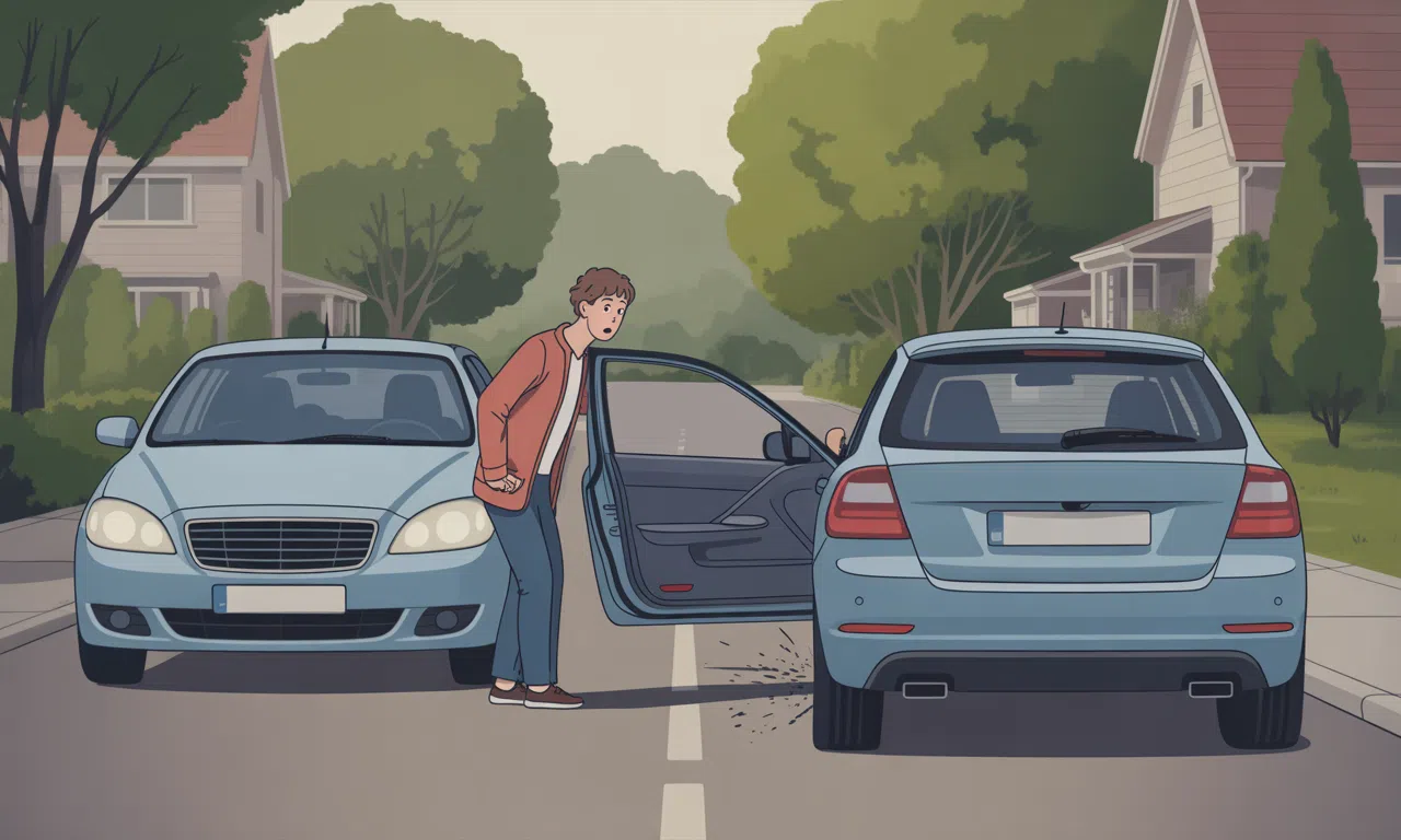 J&rsquo;ai accroché une voiture sans m&rsquo;en rendre compte : quelles sont les conséquences et que faire ?