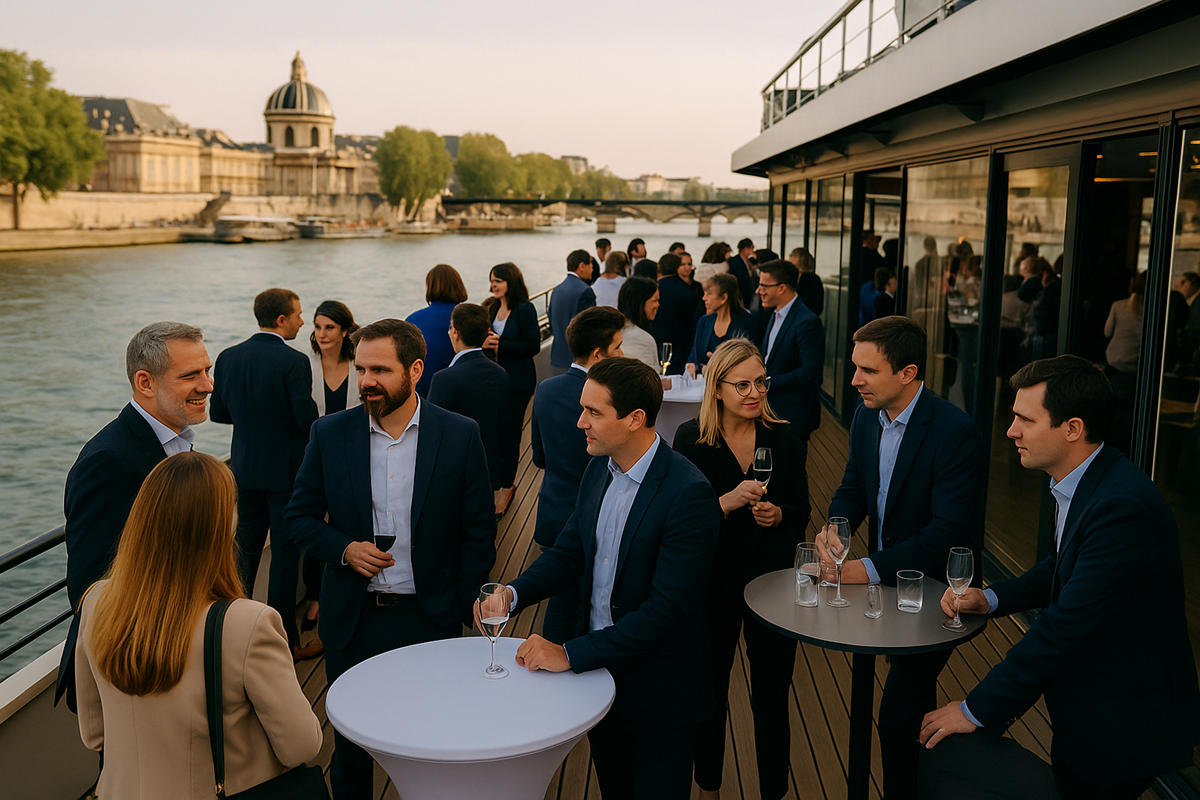 Organiser un événement d’entreprise sur une péniche : un levier stratégique pour valoriser votre image de marque