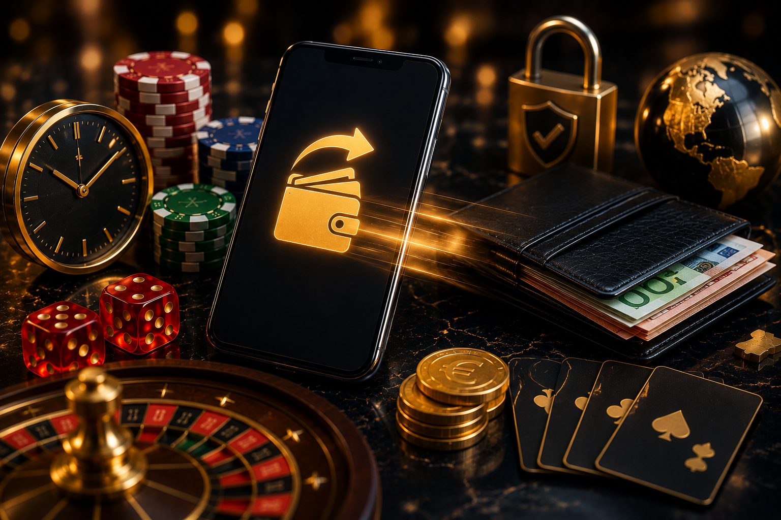 Retrait rapide casino en ligne : critères à vérifier en France